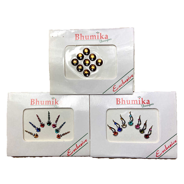 bijou bindi autocollant pour le front, tenue indienne, tradition Inde, coloré, boutique sri-shop.com