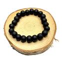 bracelet en perle de coco noir, elastique, pratique et beauc, cadeau pas cher pour homme et femme, sri-shop.com