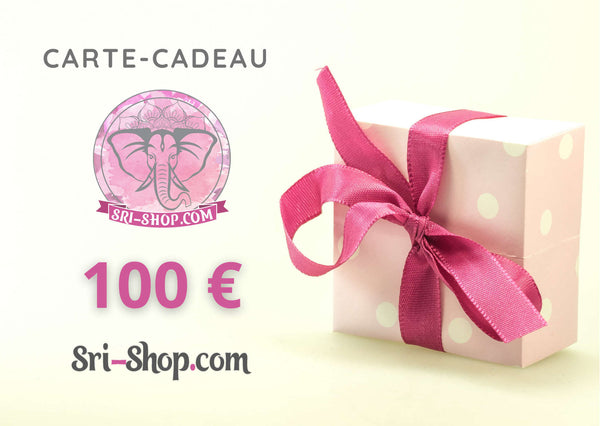 Carte cadeau Sri-Shop