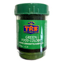 colorant alimentaire pour cuisine indienne asiatique exotique de couleur verte curry dal riz poisson et viande en marinade