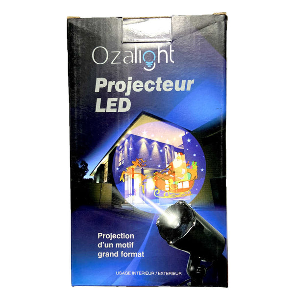 projecteur led pere-Noel, decoration de maison extérieur, lumineux, boutique sri-shop.com
